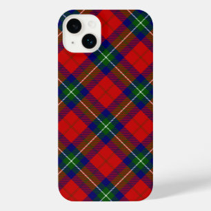Ruthven Tartan Rot Blau kariert iPhone 14 Plus Hülle