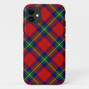 Ruthven-Tartan Rot Grün Blau Kariert Case-Mate iPhone Hülle