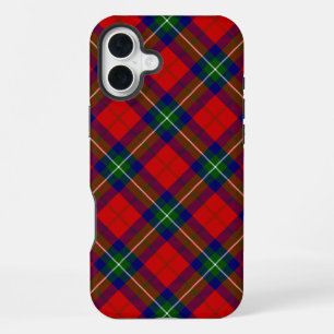 Ruthven-Tartan rot grün blau Karo iPhone 16 Plus Hülle