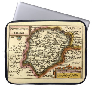 Rutland (Rutlandshire) Landkreis England Historic  Laptopschutzhülle