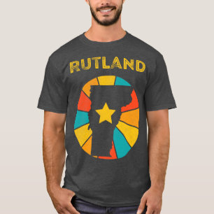 Rutland Vermont Vintag Beunruhigtes Souvenir 1 T-Shirt