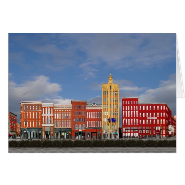 Rutland Vermont Wintertag (Vorderseite (Horizontal))