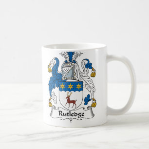 Rutledge Familienwappen Tasse