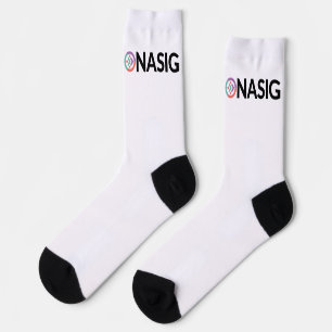 Rutsch um Socken