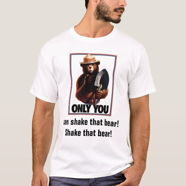 Rütteln Sie diese Mitteilung des öffentlichen T-Shirt (Vorderseite)