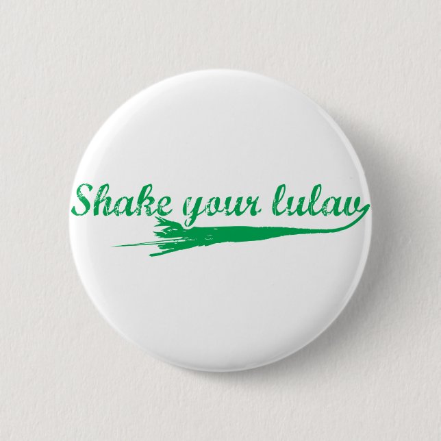 Rütteln Sie Ihr Lulav Button (Vorderseite)