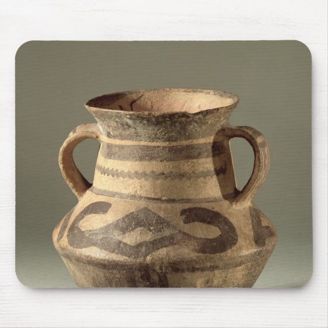 Rütteln Sie, von Gansu-Provinz, c.1300-700 BC Mousepad (Vorne)