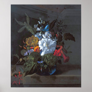 Ruysch - Stechapfel, Kaktus, Feigenzweig, Hone Poster