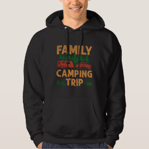 Rv-Anhänger für Camping-Reiseroute Hoodie