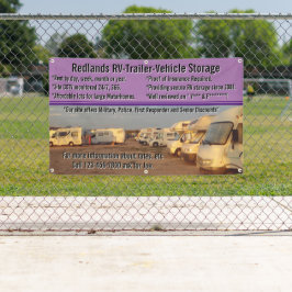 RV-Anhängerspeicherlot anpassen Banner