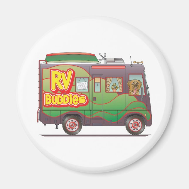 RV Buddies Kühlschrank Magnet (Vorne)