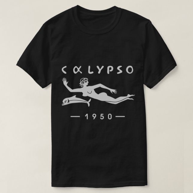 RV Calypso, Jacques Yves Cousteau T-Shirt (Design vorne)
