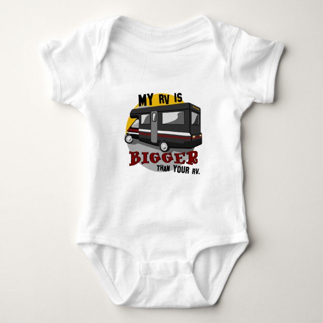 RV Camper Baby Bodysuit Baby Strampler (Vorderseite)