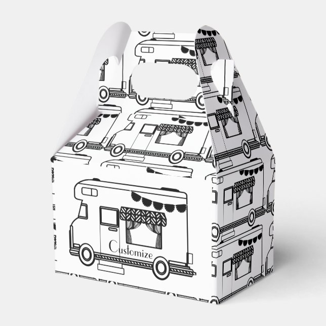RV Camper Caravan Thunder_Cove Geschenkschachtel (Vorderseite)