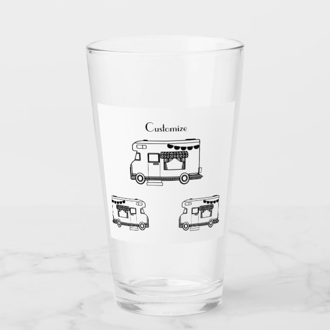 RV Camper Caravan Thunder_Cove  Glas (Vorderseite)