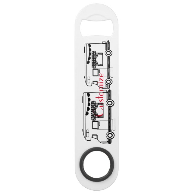 RV Camper Caravan Thunder_Cove Speed Flaschenöffner (Vorderseite)