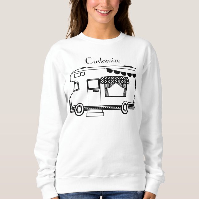 RV Camper Caravan Thunder_Cove Sweatshirt (Vorderseite)