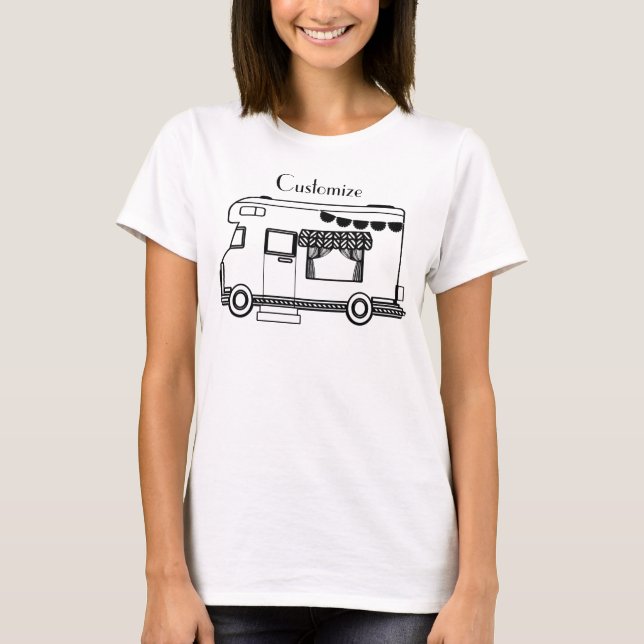 RV Camper Caravan Thunder_Cove T-Shirt (Vorderseite)