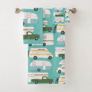 RV Campervan vanlife Motorhome Anhänger CUSTOMIZE Badhandtuch Set