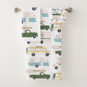RV Campervan vanlife Motorhome Anhänger CUSTOMIZE Badhandtuch Set