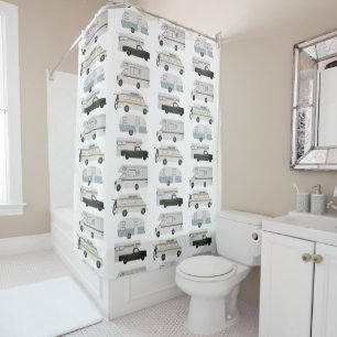 RV Campervan vanlife Motorhome Anhänger CUSTOMIZE Duschvorhang