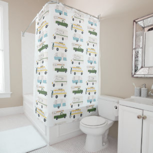 RV Campervan vanlife Motorhome Anhänger CUSTOMIZE Duschvorhang