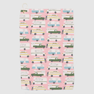 RV Campervan vanlife Motorhome Anhänger CUSTOMIZE Golfhandtuch