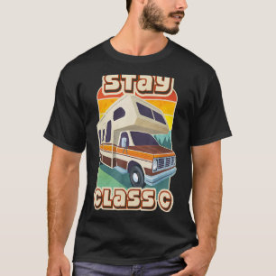 Rv-Camping der Klasse C bleibe T-Shirt