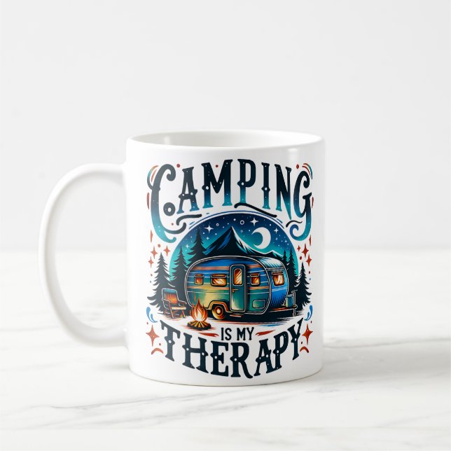 RV-Camping-Kaffeetasse Wrap | Lustiger Camper-Lebe Kaffeetasse (Links)