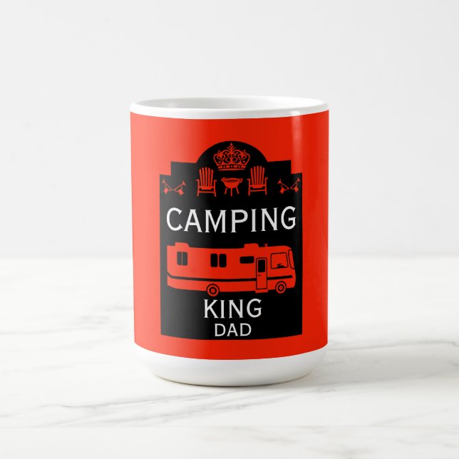 RV Camping King USA Kaffeetasse (Mittel)