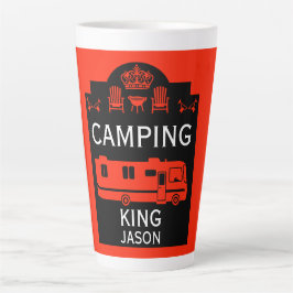 RV Camping King USA Milchtasse