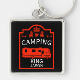 RV Camping King USA Schlüsselanhänger