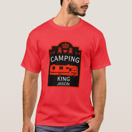 RV Camping King USA T-Shirt