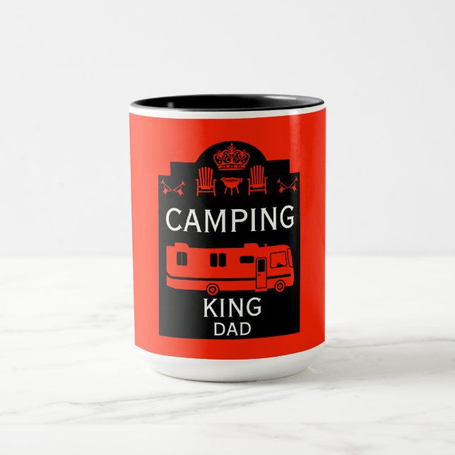 RV Camping King USA Tasse (Zentrum)