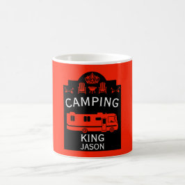RV Camping King USA Verwandlungstasse