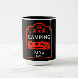 RV Camping King USA Zweifarbige Tasse
