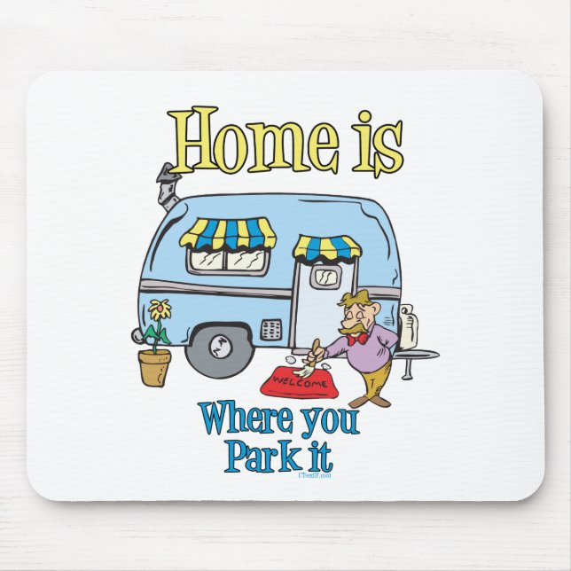 Rv Camping Mousepad (Vorne)