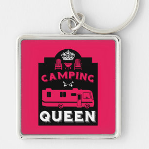 RV Camping Queen USA Schlüsselanhänger