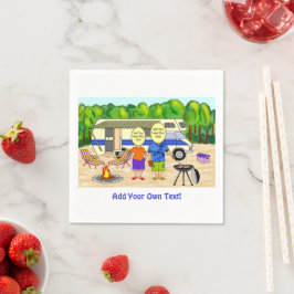 RV-Cartoon Serviette