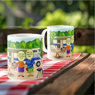 RV-Cartoon Tasse