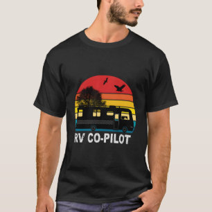 Rv Co-Pilot Camg Motorhome Reise T-Shirt