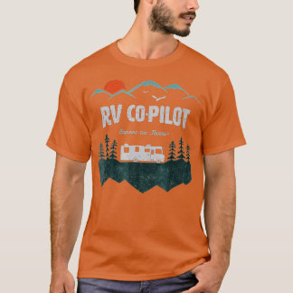 RV Co-Pilot Camping Motorhome Reise Geschenk T-Shirt