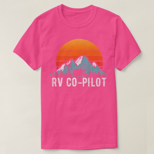 RV Co-Pilot Shirt Motorhome Reise Geschenk (Design vorne)