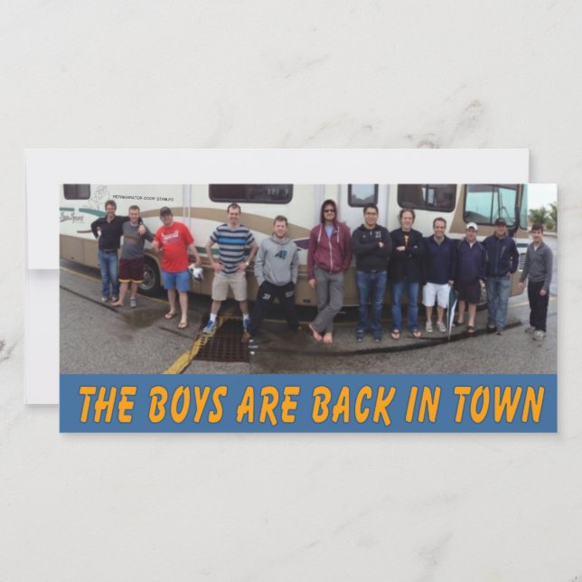 RV Derby Trip - Kühlschrank Door Stables Foto (Vorderseite)