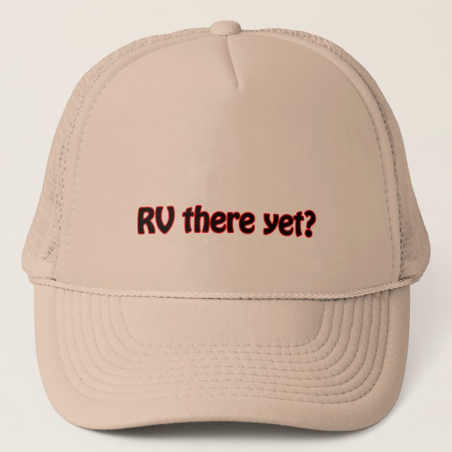 RV dort schon? Truckerkappe (Vorderseite)