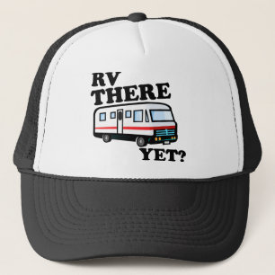 RV DORT SCHON? (Weiß) Truckerkappe