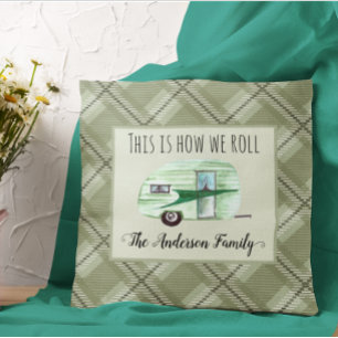 RV Foto Personalisiert Camper-Trailer Kissen