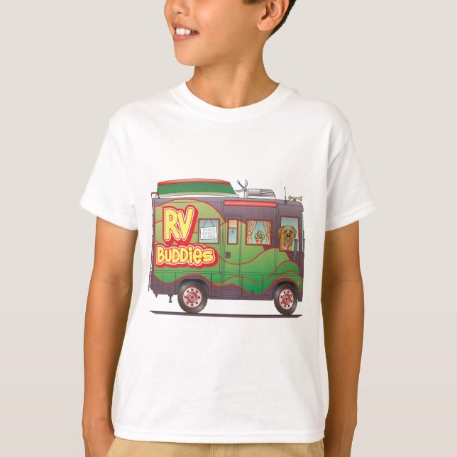 Rv-Freund-Wohnwagenanhänger RV T-Shirt (Vorderseite)