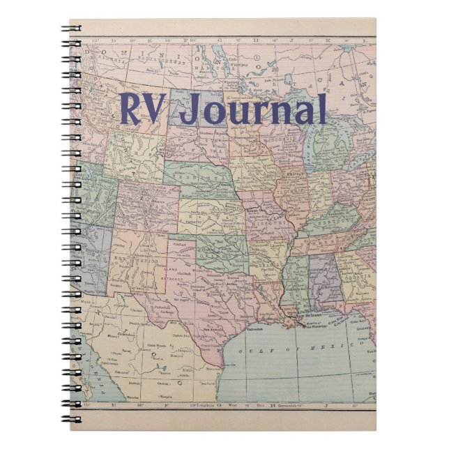 RV Journal Notizblock (Vorderseite)