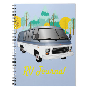 RV Journal Travel Trip Vacacation Notes Notizblock
